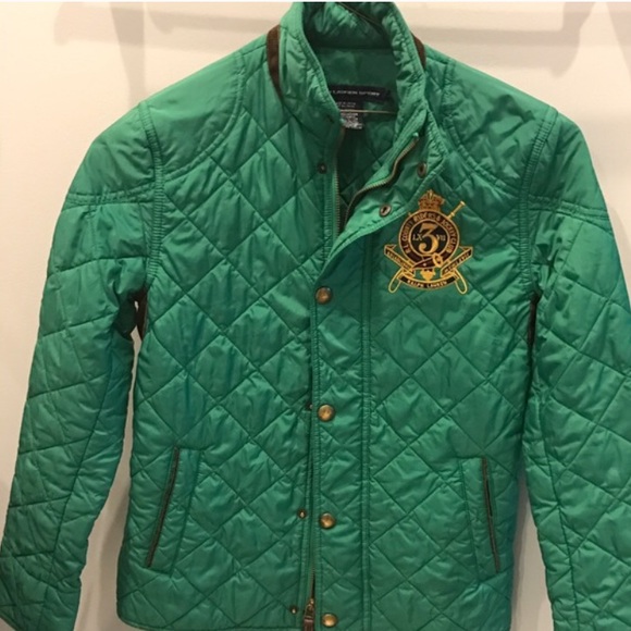 ralph lauren green jacket women's